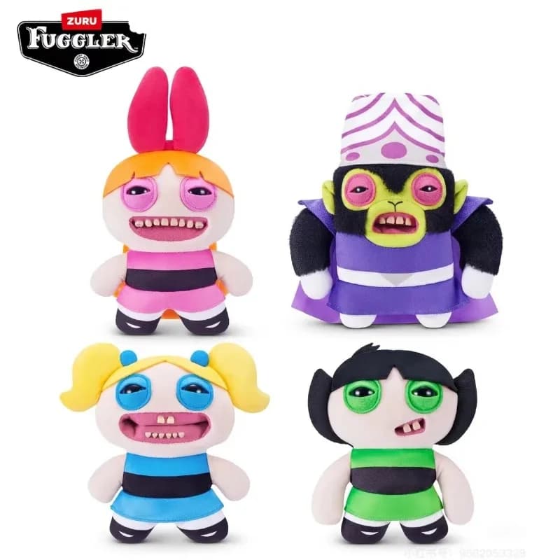 Peluche Mostro dalle Denti Orribili delle Powerpuff Girls, Giocattolo Morbido da Collezione, Cartone Animato Carino 22CM (Mojo Jojo)