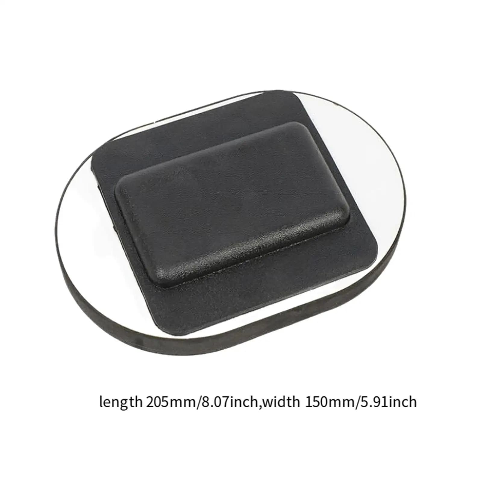 Bass Drum Dampener Mute Pad Silent Practice Drum Parts for Low Noise Session Percussion Drum Kit Accessory