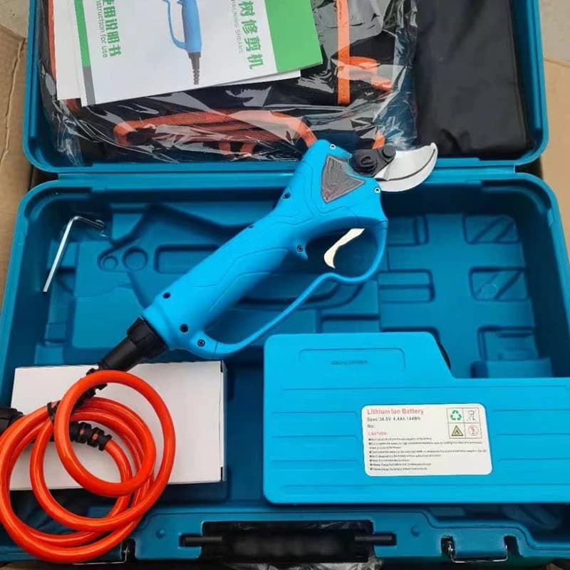 Electric pruning shears Gardening shears Rechargeable lithium battery garden pruning machine