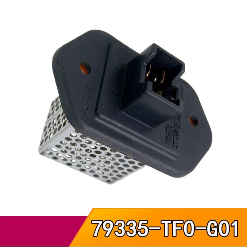 79335-TF0-G01 Resistore del Motore Ventilatore Elettrico per Riscaldamento Auto per Honda Fit 1.5L L4 2009 2010 2011 2012