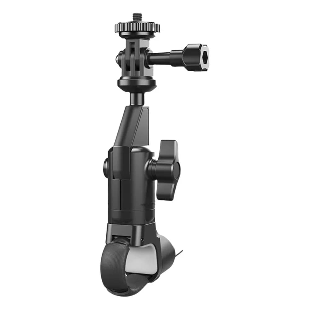 360 degree professional swivel camera support for action camera universal quick release mounting brackets for adjustable handlebars for bikes
