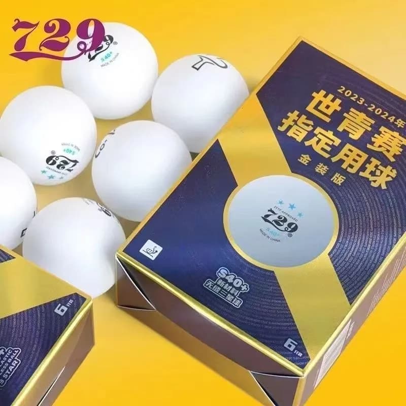 Palla identica a quella usata nelle Campionate Mondiali Giovanili 729, palla senza cuciture per competizioni e allenamento, ping pong