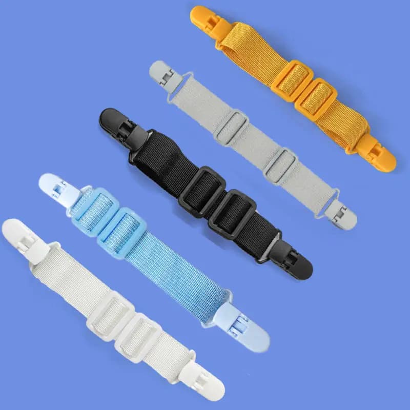 1~15 Pezzi Fibbia per Cinghia Pettorale Zaino, Cinghia Fissa per Tracolla, Cinghia Antiscivolo per Zaino, Clip Accessori per Borse