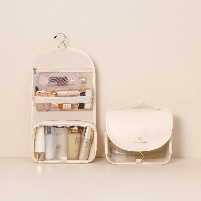 Large Capacity Premium Waterproof Travel Bag New Handheld Design Wet Dry Separation Portable Cosmetic And Toiletry Organizer