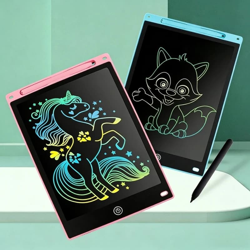 Tavoletta LCD da 8,5/10 Pollici per Scrittura e Disegno Digitale, Lavagna Elettronica Portatile per Regali di Compleanno per Bambini