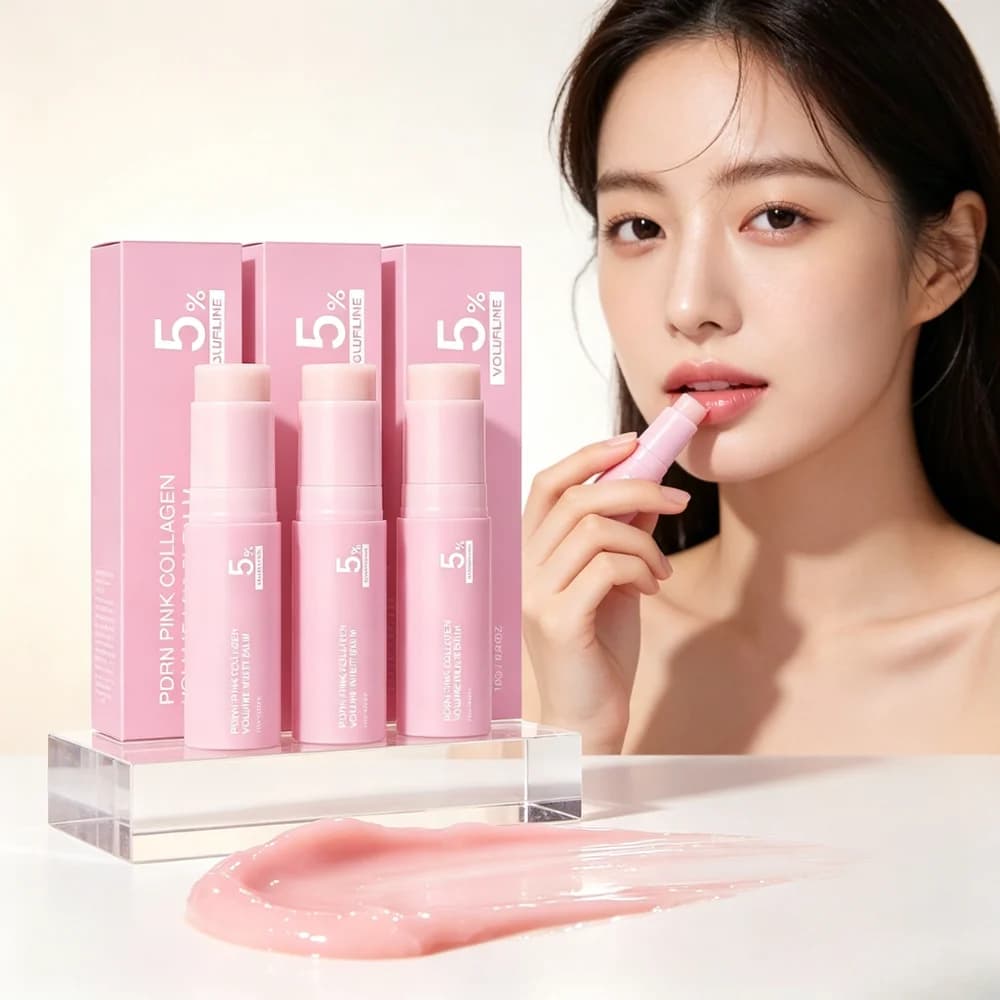 Natural Gentle 5% Volufiline Pdrn Collagen Stick Multi Functional Hydrating Plumping Balm For Daily Full Body Skin Maintenance