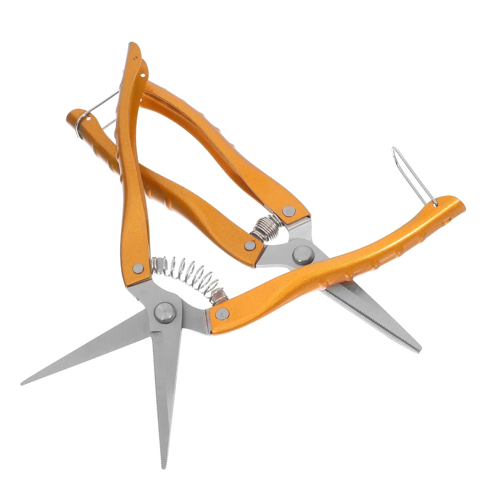 2Pcs Premium Garden Pruners Pruning Shears for Flowers Plants Shrubs Tree Trimming Ergonomic Non Slip Grip Stainless Steel