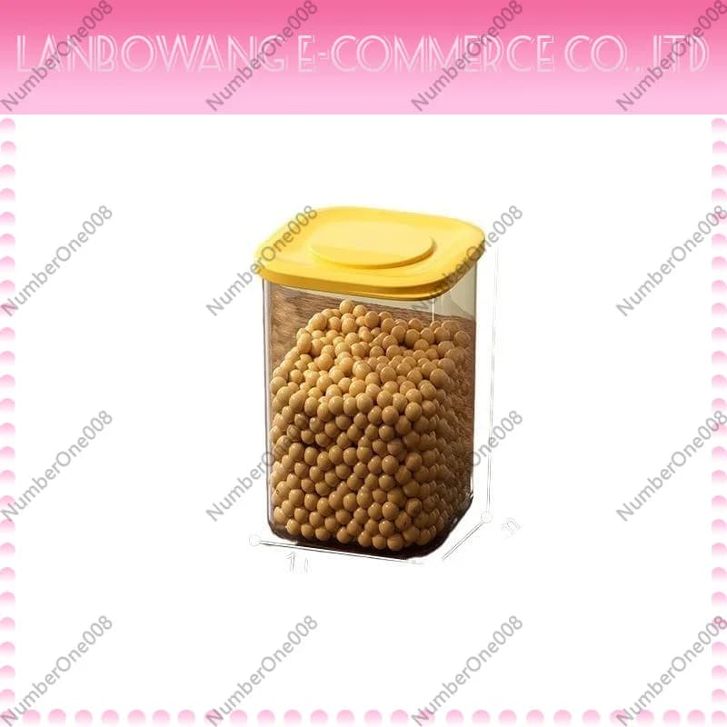 Contenitori per Alimenti Senza BPA - Barattoli Ermetici da Cucina con Coperchi per Cereali, Zucchero, Spezie - Organizzatori Impilabili per Dispensa