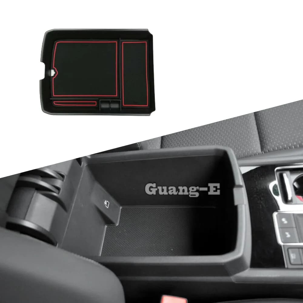 For Volkswagen Teramont Atlas 2017 2018 2019 2020 Container Storage Central Console Wallet Gear Box Frame Armrest