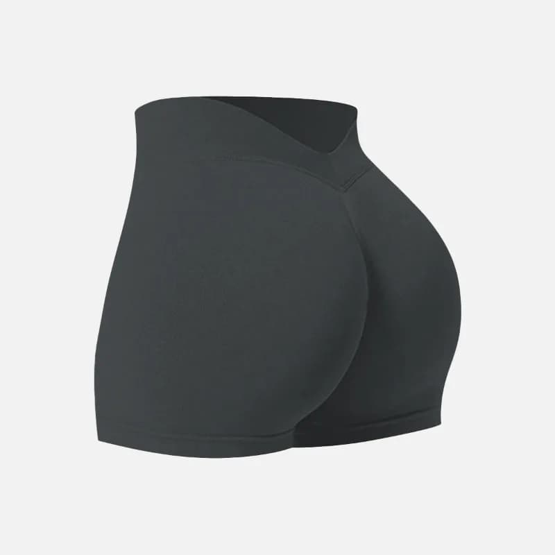 Pantaloncini da Yoga Estivi da Donna a Vita Alta, Sexy e alla Moda, Leggings da Corsa e Fitness, Pantaloncini Sportivi Elastici Modellanti per Palestra
