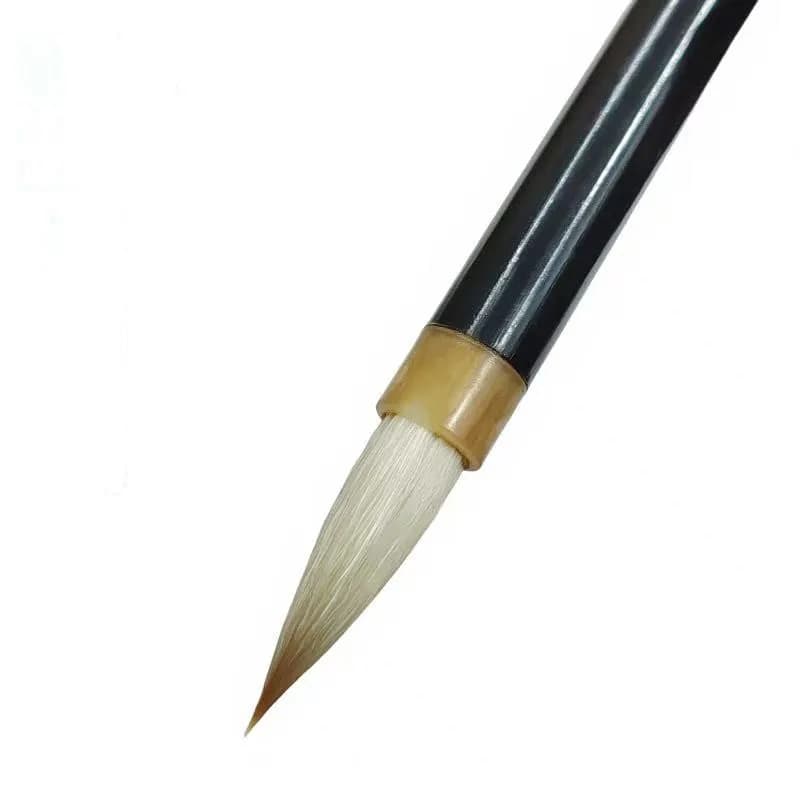 Weasel Woolen Multiple Hair Brush Medium Regular Script Chinese Brush Running Cursive Seal Script Calligraphy Writing Brush Set