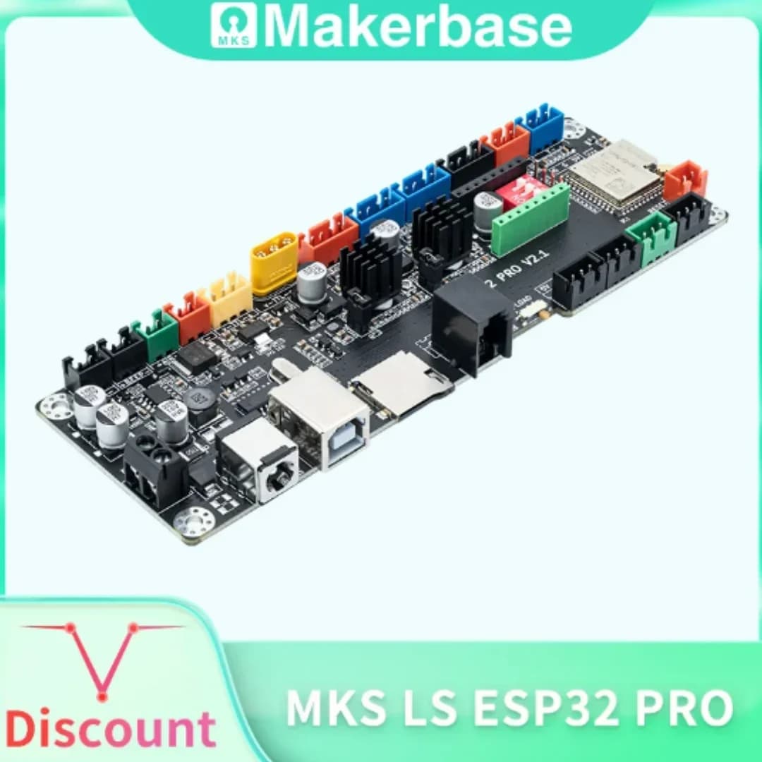 Makerbase MKS LS ESP32 PRO GRBL Laser Controller and CNC Support WIFI Bluetooth Touch Screen DLC32 update for engraving machine