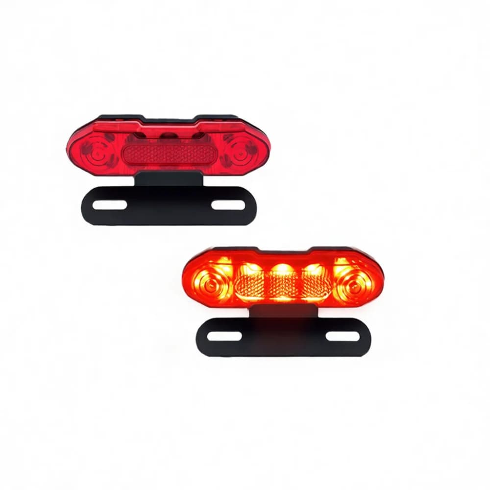 Led Tail Light Brake Turn Signal Indicator Lamp For Motorcycle Electric Scooter Rear Safety Warning Modification Part
