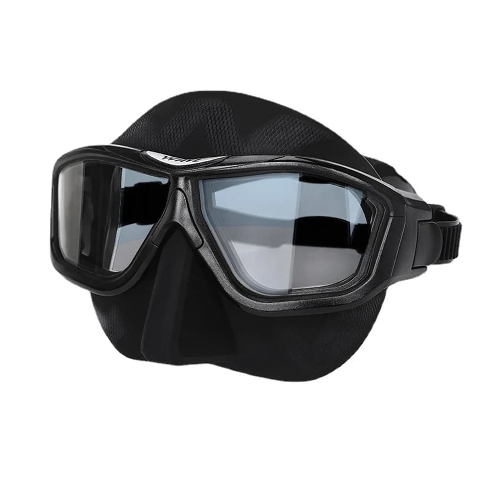 New free dive mask with large frame high definition anti-fog Snorkeling equipment Diving glasses with large full face frame