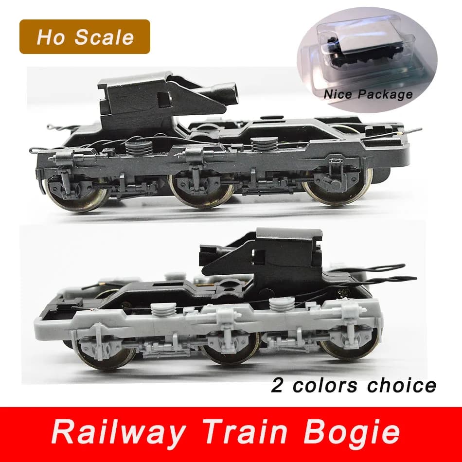 Ho scala 1:87 telaio carrello modello DC 9V Kit telaio treno universale modellazione fai da te accessori treno ferroviario senza motore