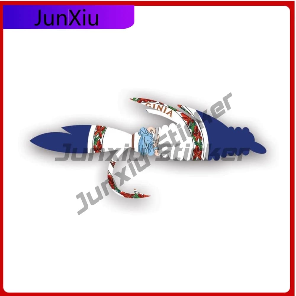 Great Wall decal for fishing in Moscow of Virginia, Product in America, UV Protection, Artificial Mosques, Fishing equipment, Canna, Fisherman, JDM, Vinyl