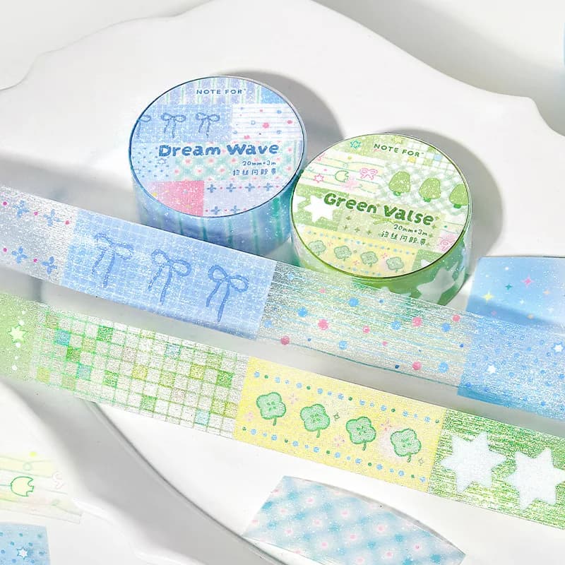 20mm*3m Japanese Minimalist Washi Tape & Stickers, DIY Handmade Album Scrapbooking Decorative Paper Supplies