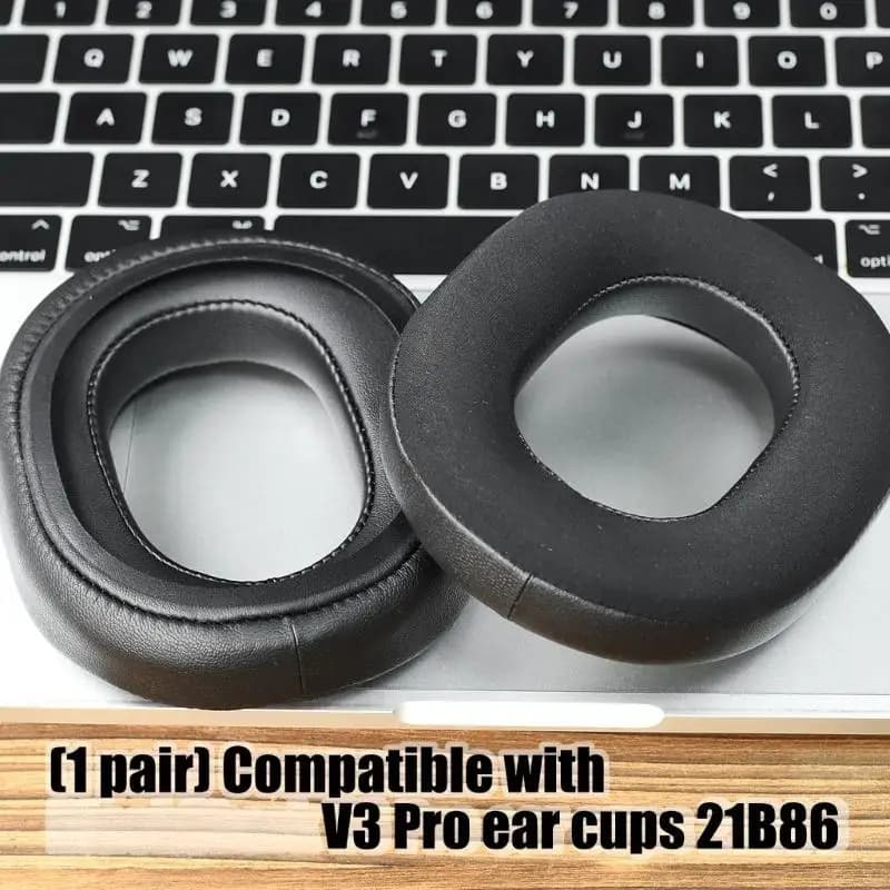 Y1UB Easy installation Ear Pad Quality Foam Offering Excellent Noise Isolation Ear Cushions for V3/V3X Gaming Headsets Earmuf