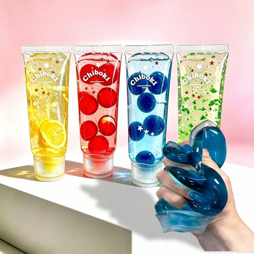 Toothpaste Stress Ball Shapeable Squishy Toy Non-Bounce Jam Feel ASMR Fidget Blind Box Toys for Kids & Adults Anti Stress Gifts