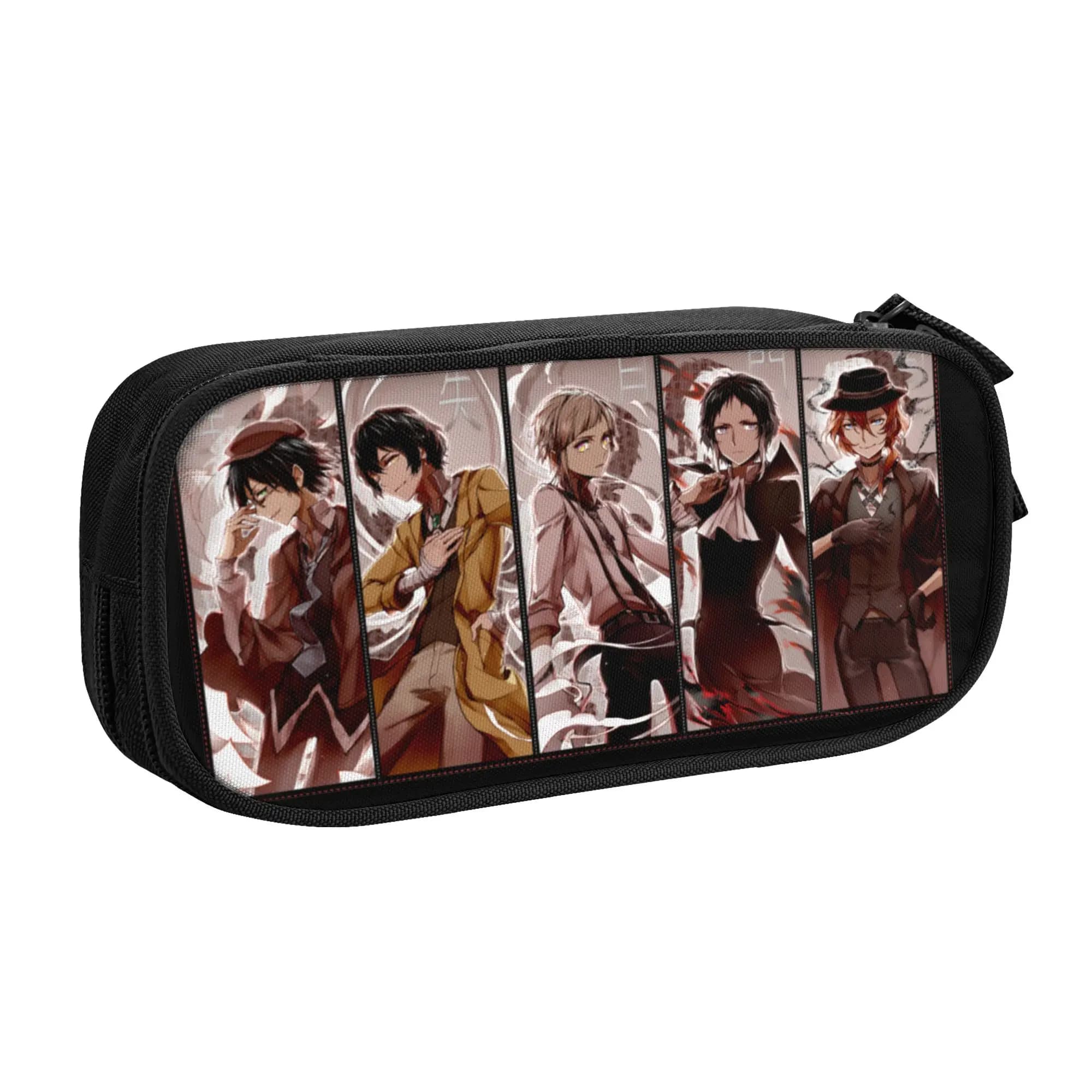 Astuccio per matite Bungou Stray Dogs Anime Classic Chuuya Bungo BSD Dazai, porta penne per studenti, regali scolastici, astucci