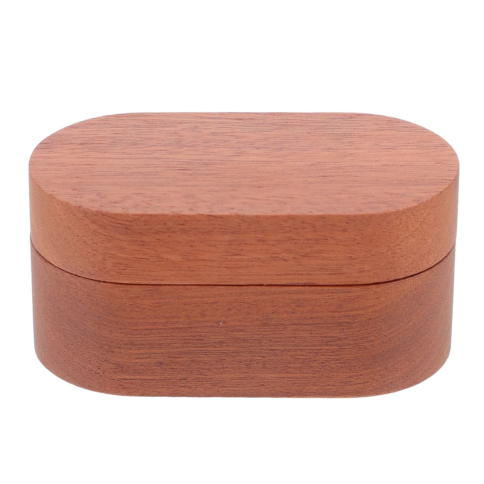 Guitar Pick Case Solid Wood Compact Storage Box Easy Open Portable Holder Smooth Organizer