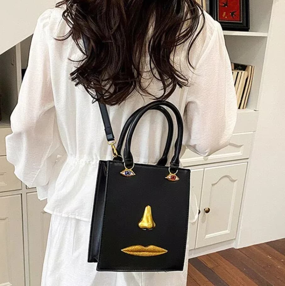 Borsa a secchiello di lusso a forma quadrata da donna, borsa a tracolla da pendolare, borsa a mano in pelle PU, borsa da viaggio alla moda