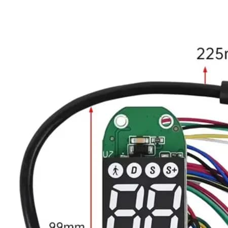 For Scooter Users for for ultra Speed Circuit Electric Scooter Display Green Easy Install Scooter Dashboard Part Optimal