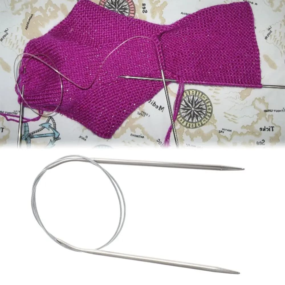 80 cm Fatti a mano Artigianato fai-da-te Tessitura Forniture per cucito Ferri da maglia Uncinetto Perni da cucito