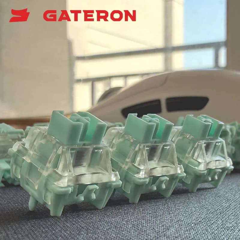 Interruttore Magnetico Gateron Jade per Gaming, Suono HIFI, Effetto Hall Magnetico, Lineare e Fluido per Tastiere Meccaniche Personalizzate