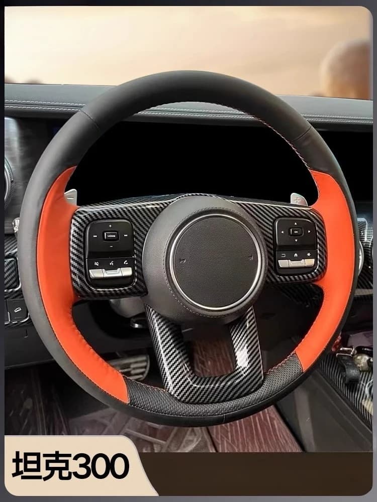 Coprivolante cucito a mano in vera pelle per serbatoio 300/400/500 Hi4-T/700/500 Hi4-Z