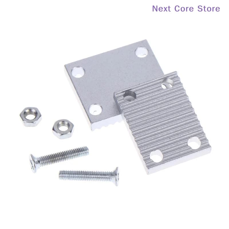 [NC]Aluminum Trapezoid Teeth Clamp Fit GT2 6mm 10mm Open Synchronous Timing Belt Gear Board Connecting Plate For 3D Printer[NC]
