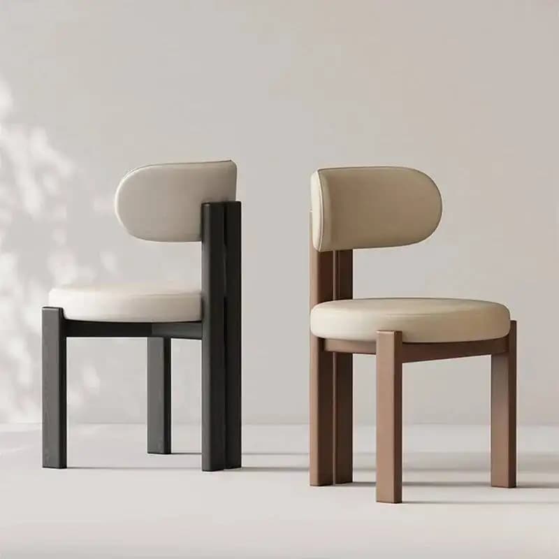 Set di 2 sedie da pranzo Glamour Modern, semplici, nordiche, uniche, classiche, set di 2 sedie da pranzo di lusso, mobili da ristorante Silla