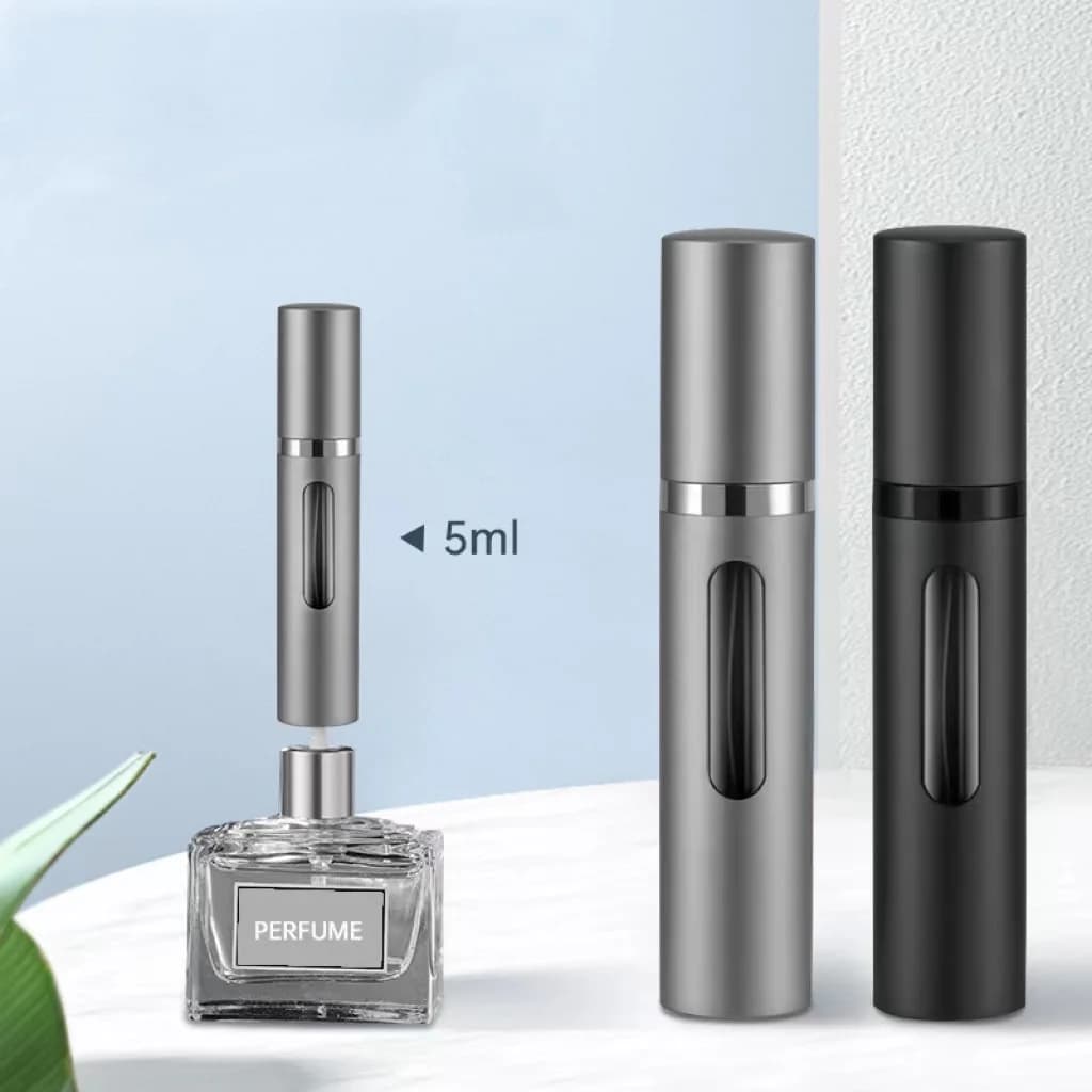 8 ml reusable perfume bottle with spray perfume pump Empty travel cosmetic containers Mini bottle atomizer spray