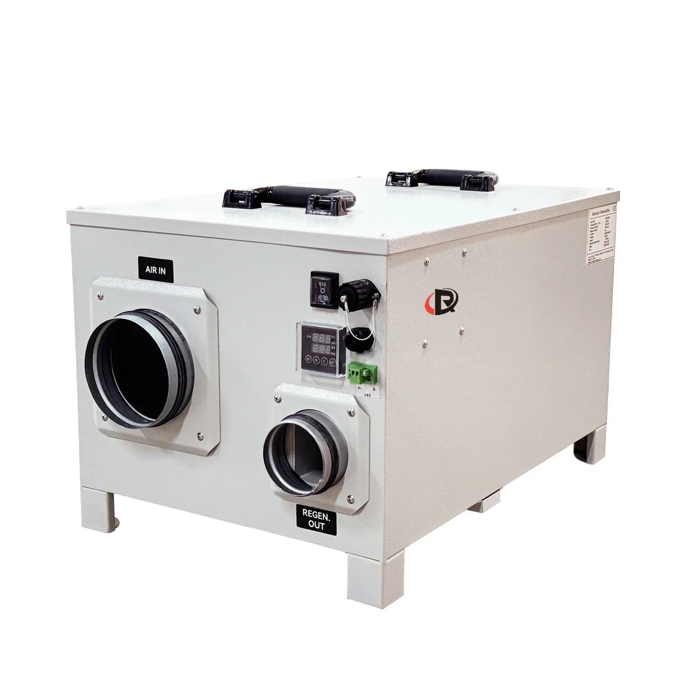Deumidificatore Rotativo Industriale da 2KG/H per Laboratori e Industria, Produzione di Fabbrica
