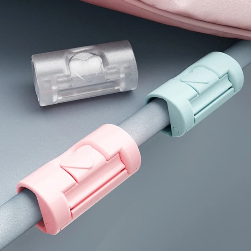 6pcs Bed Sheet Clips Plastic Non-slip Mattress Fixed Clamp Two Gears Bed Cover Holder Blanket Fasteners Clothes Snack Clips/