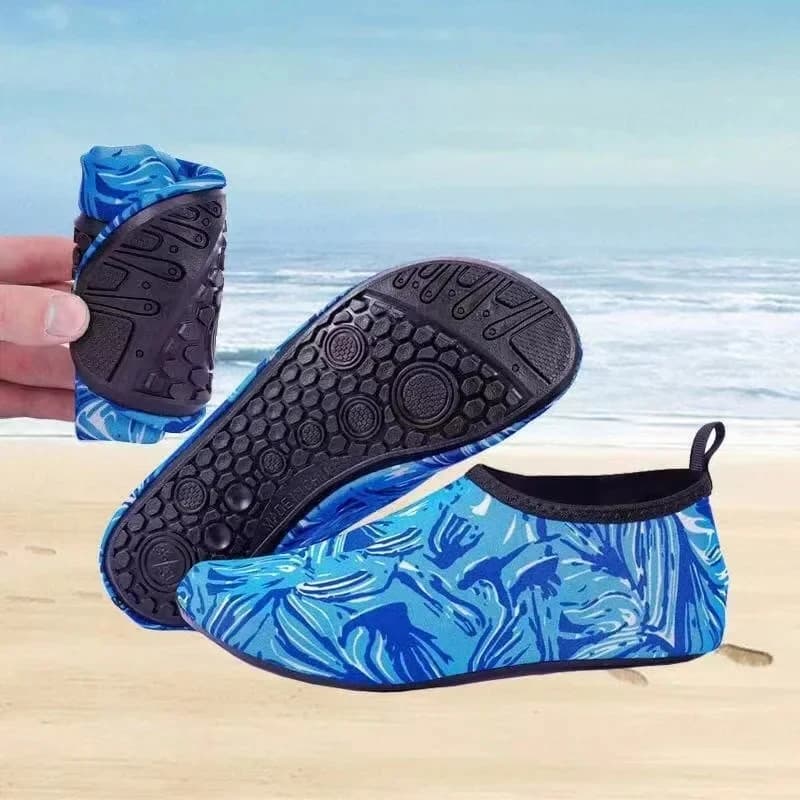 Scarpe da acqua unisex Calzini da sub per nuoto Sandali da spiaggia estivi Scarpa piatta Calzini da ginnastica antiscivolo da mare Pantofola per uomo Donna