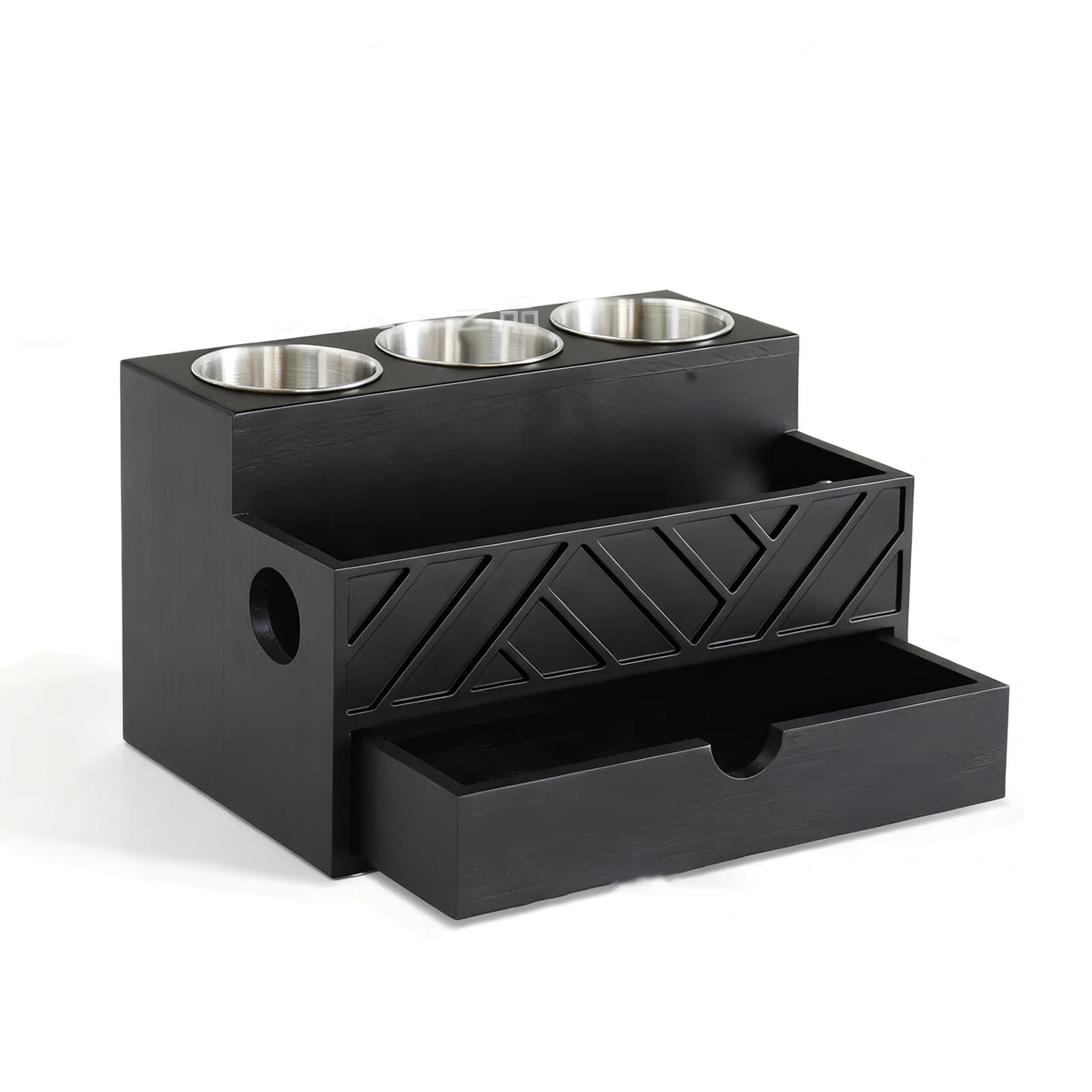 Hair Dryer Stand Cosmetic Organizer Makeup Storage Box Desk Organizer Beauty Tool Holder Drawer