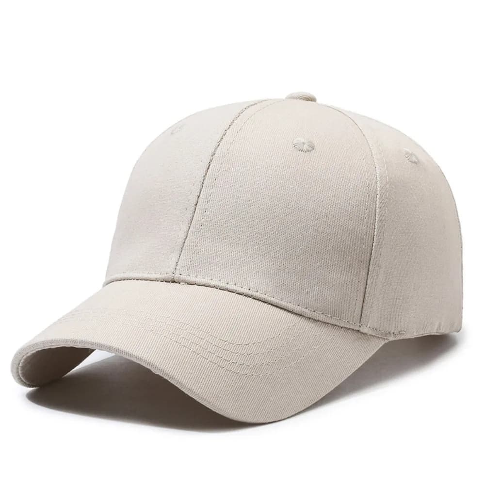 Cappellino da Baseball Unisex in Cotone con Protezione UV, Tesa Larga, Traspirante, Tinta Unita, Cappello Estivo per Uomini e Donne