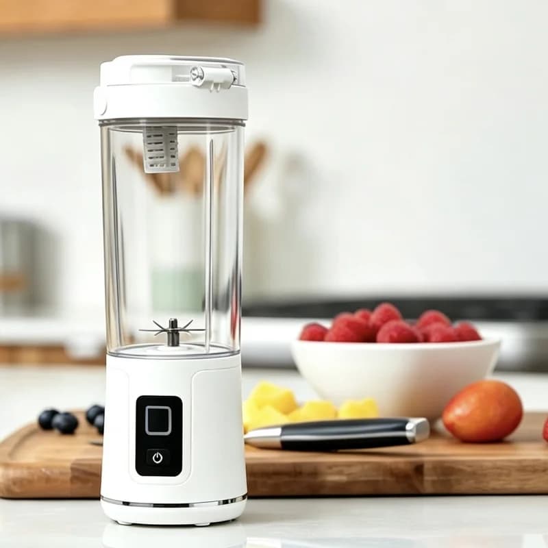 Frullatore Portatile Multifunzionale, Mini Frullatore Elettrico, Estrattore di Succo Portatile per Uso Domestico
