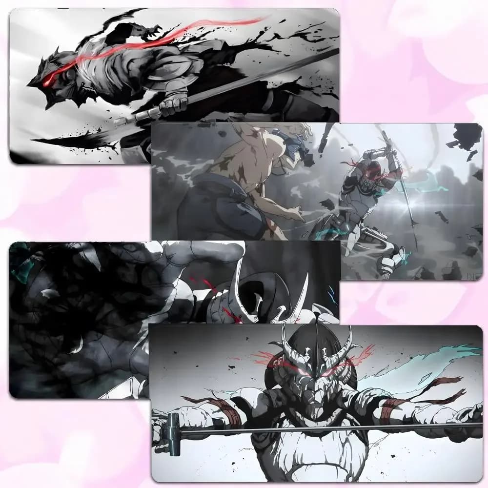 S-Shangri-La Frontier vr fantasy Mouse Pad Thick Lock Edge Gaming Desk Mat Large Size PC Mouse Pad Home decor