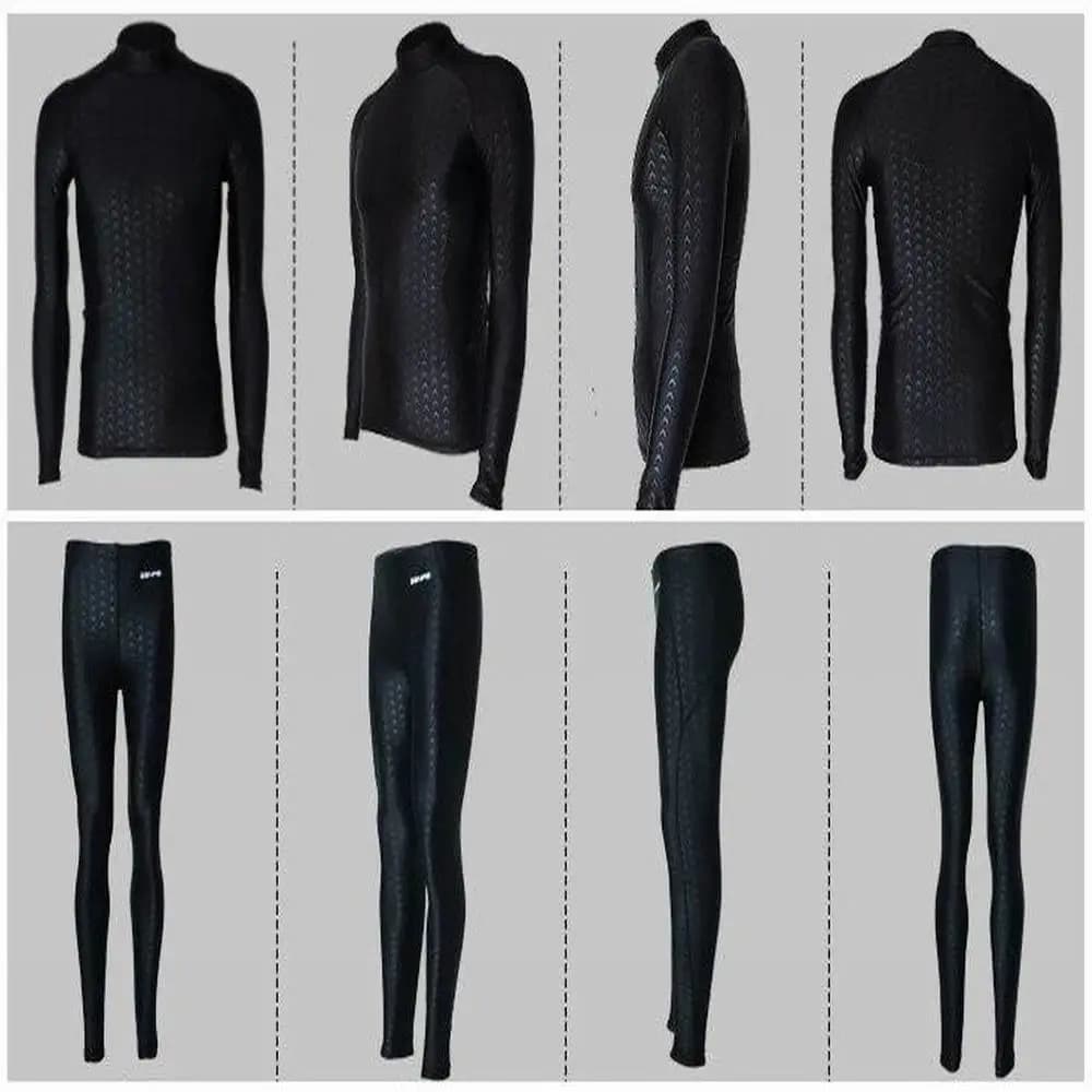 Imitation Sharkskin Diving Suit Swimwear long-sleeved Rash Guard Jellyfish Clothes Snorkeling Wetsuits surfing Swimming suit
