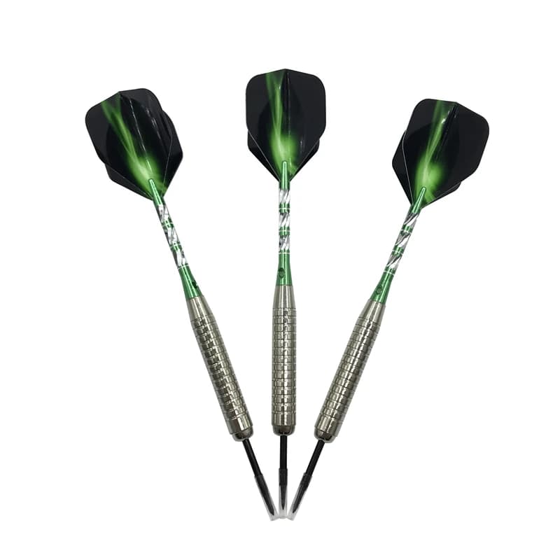 Dart 3Pcs Steel Pointed Darts Indoor Sports Games Standard Hard Darts Nickel Plated Iron Barrel AL Shafts Aurora Wing