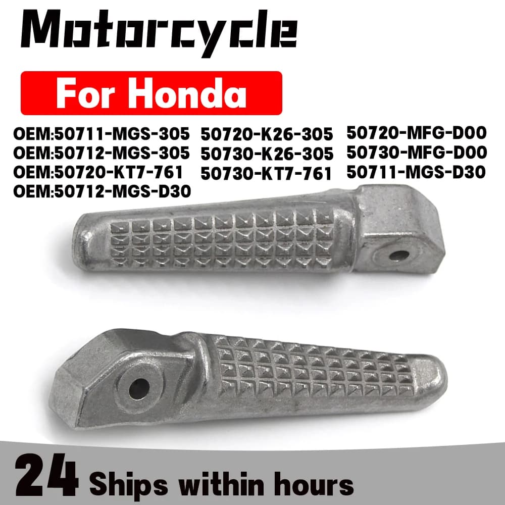 Moto Posteriore Poggiapiedi Pedane Pedali per Honda NC750 X XD NC700X VFR800F FD 750F VTR1000F SP NT400 NT650 NT700 NTV600 650