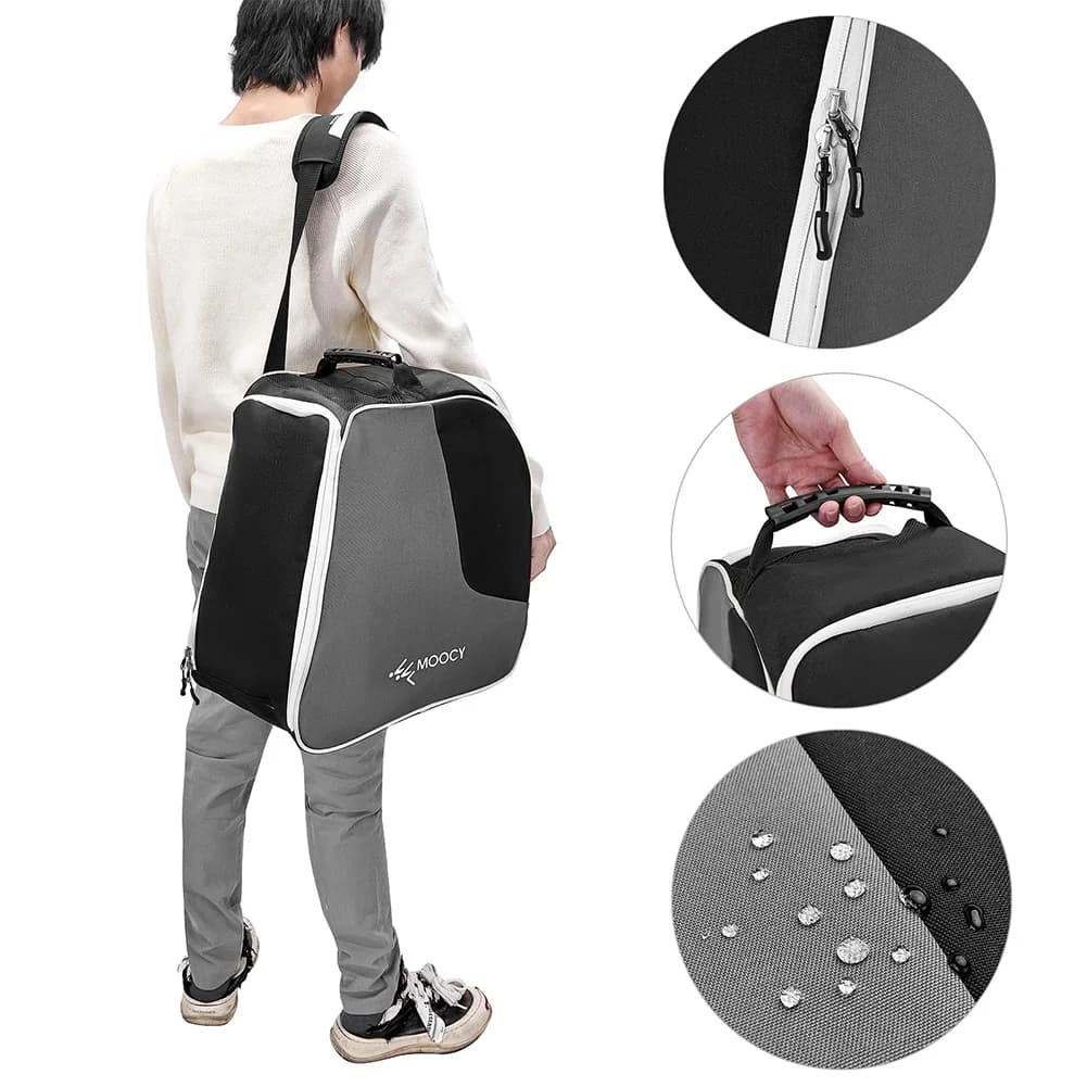 Portable Outdoor Winter Ski Equipment Storage Bag Accessories Professional Roller Skate Bag Unisex for Ski Helmet Goggles Gloves