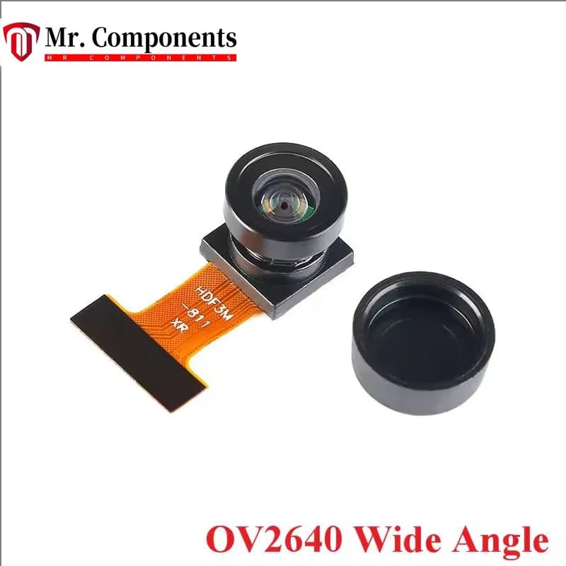 Modulo telecamera ESP32 OV2640 Modulo sensore immagine CMOS Obiettivo di identificazione monitor telecamera grandangolare da 2 milioni di pixel per Arduino
