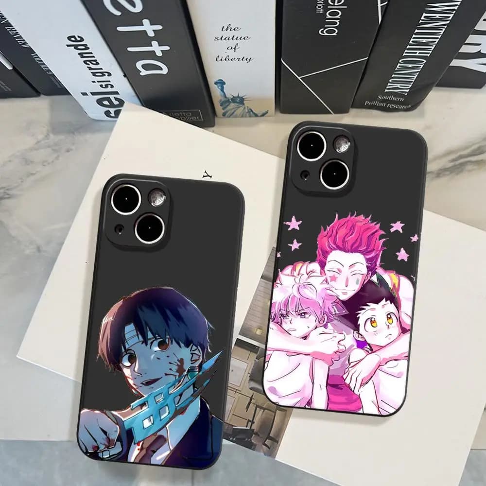 Hunter HXH Anime Hunter X Hunter 3 Clear Phone Case For iPhone 17 Air 16 15 14 Plus 13 12 11 Pro Max 16e Shockproof HD Clear