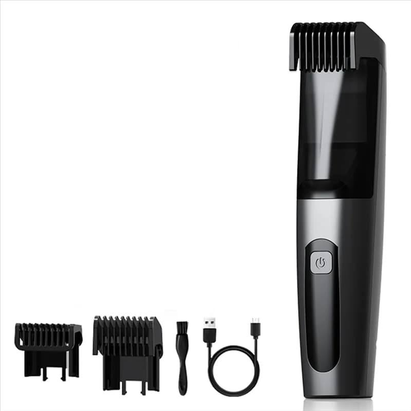 B89B-Tagliacapelli vacuum for hair, haircut for beard, rechargeable haircut for mustache