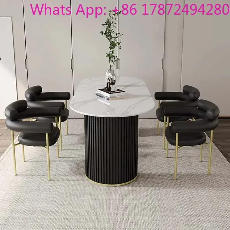 Gambe per Tavolo da Pranzo in Metallo di Tendenza, Design Moderno Salvaspazio, Tavoli Minimalisti per Sala da Pranzo e Soggiorno