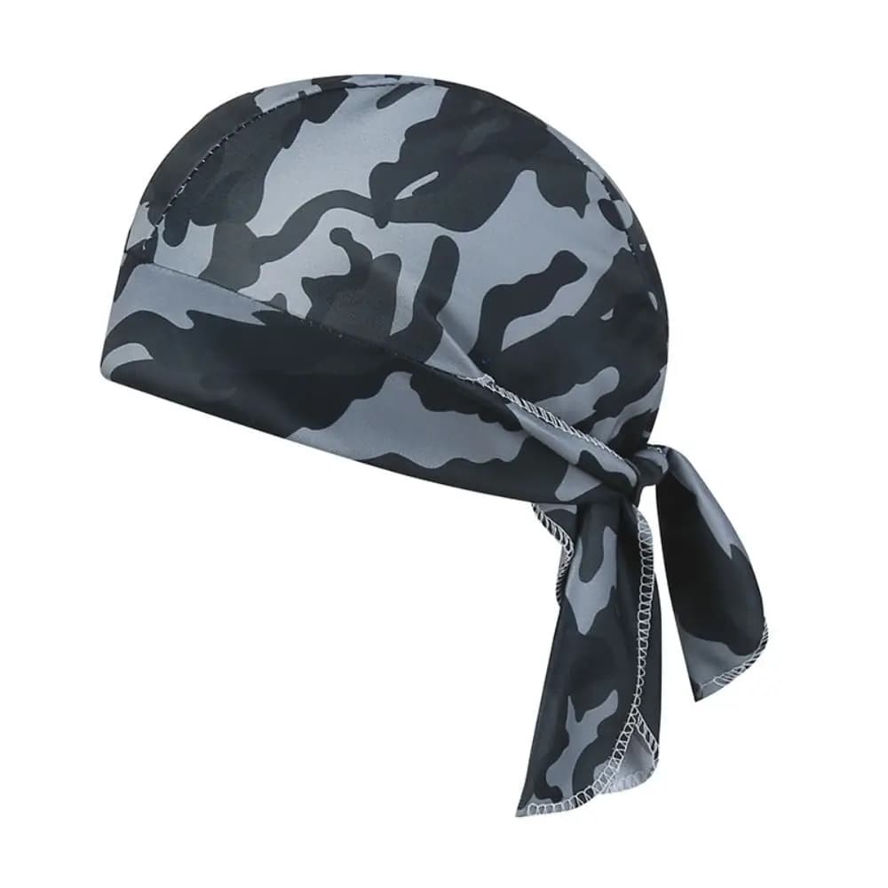 Cappello da pirata alla moda Fascia per capelli da ciclismo traspirante Copertura per protezione solare Cappello da pirata Uomo