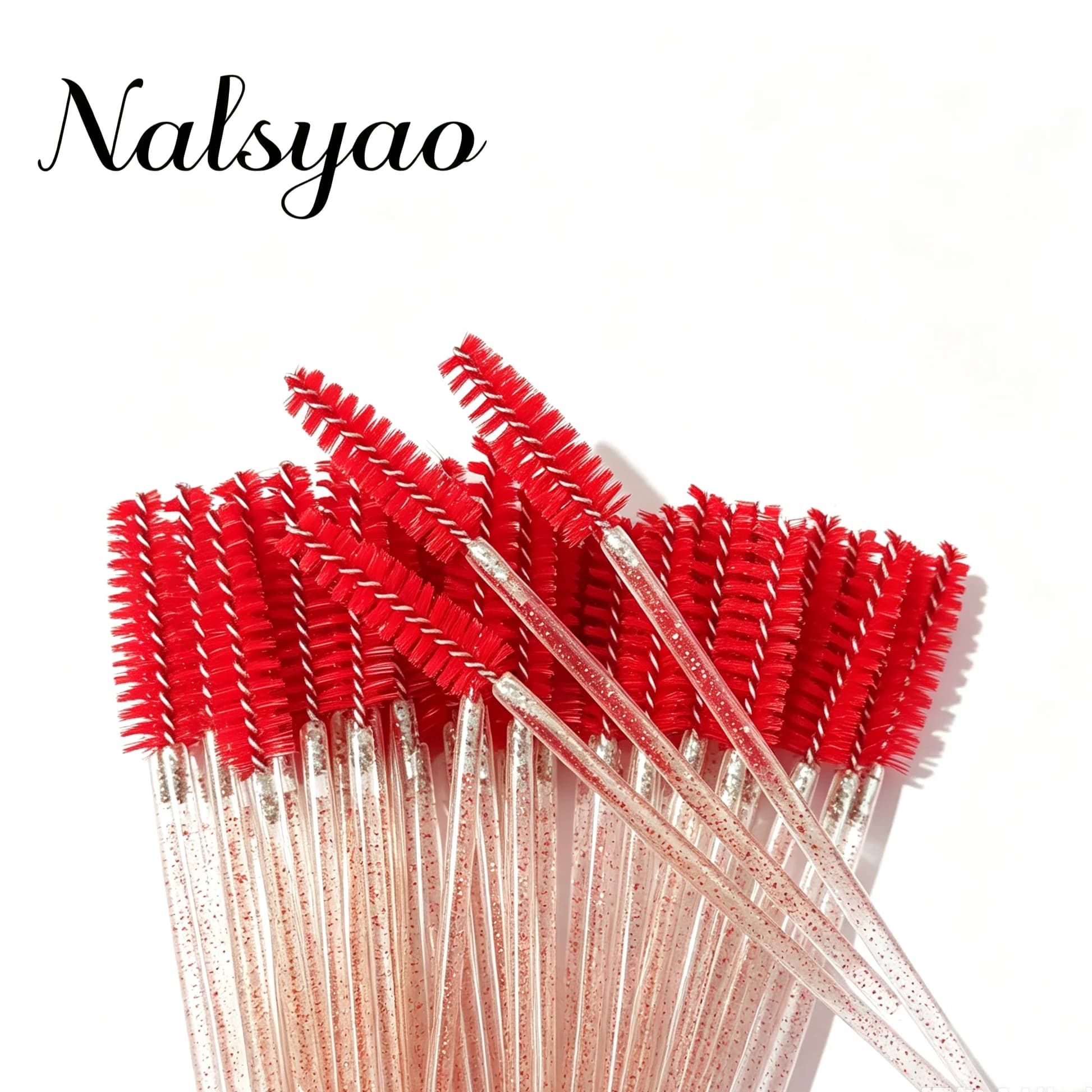 200Pcs Eyelash Extension Disposable Eyelash Brush Mascara Stick Applicator Propeller Eyebrow Makeup Brushes Set Makeup Tools